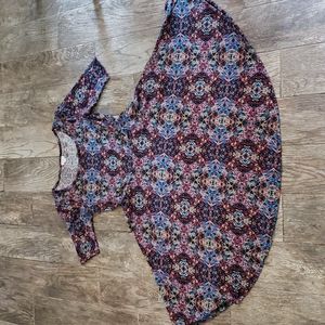 LuLaRoe Nicole Dress large multicolor